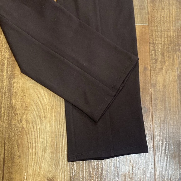 Rafaella dark chocolate brown dress pants size 4 NWT - Picture 4 of 10